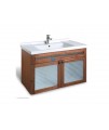 CORINS TKS-60/80/90/100 柚木(平線紗)面盆浴櫃